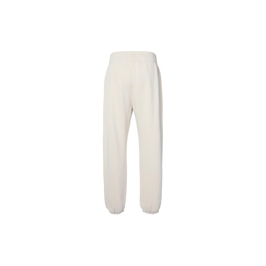 Nike Sportswear Essential Solid Color Fleece Logo Casual Sports Long Pants Women bottoms Oatmeal BV4090-140