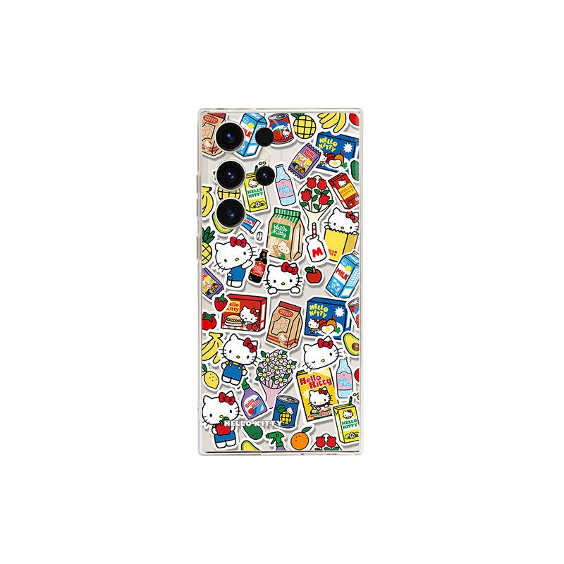 Applicable To Samsung S25ultra Apple iPod Ne17 KT Snack Cartoon Phone Case A56 Painted Protective Case