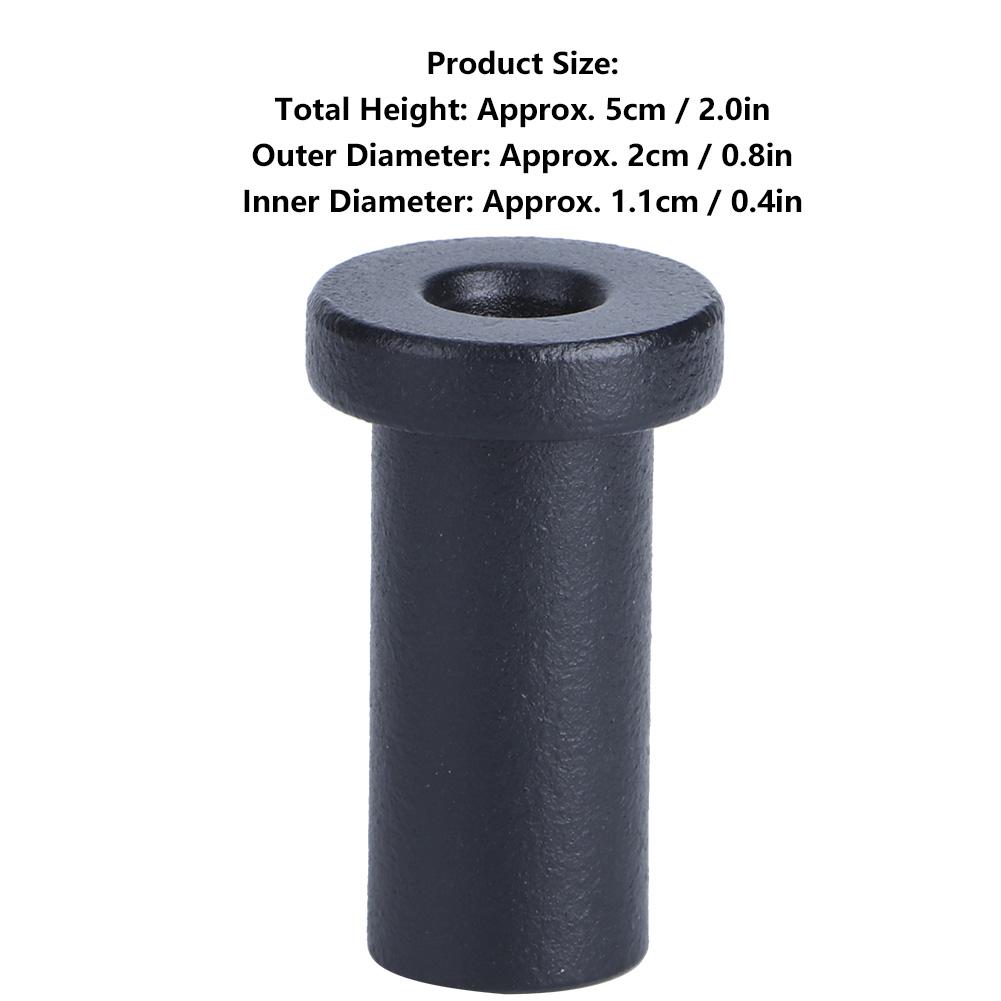 2 Stück Scheunentür Hängeschiene Beschläge Türzapfen Schienenmontage Klemme Zubehör