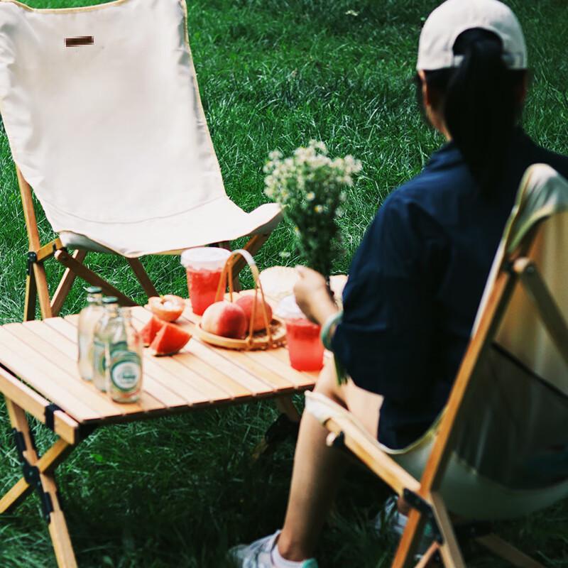 OEING Outdoor Folding Butterfly Camping Chair