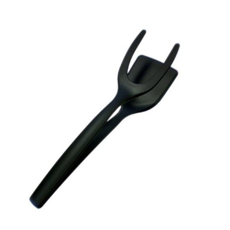 1pcs 2-in-1 Pancake Toast Omelette Overturned Spatula Silicone Omelet Spatula Toast Fried Egg Clip K