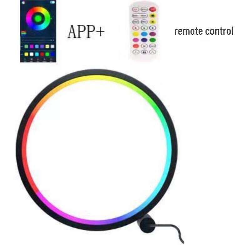 

OIMG Smart Colorful Desktop Ring Light
