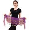 Custom Belly Dance Waist Chain Belt with 66, 72, 98, or 128 Coins