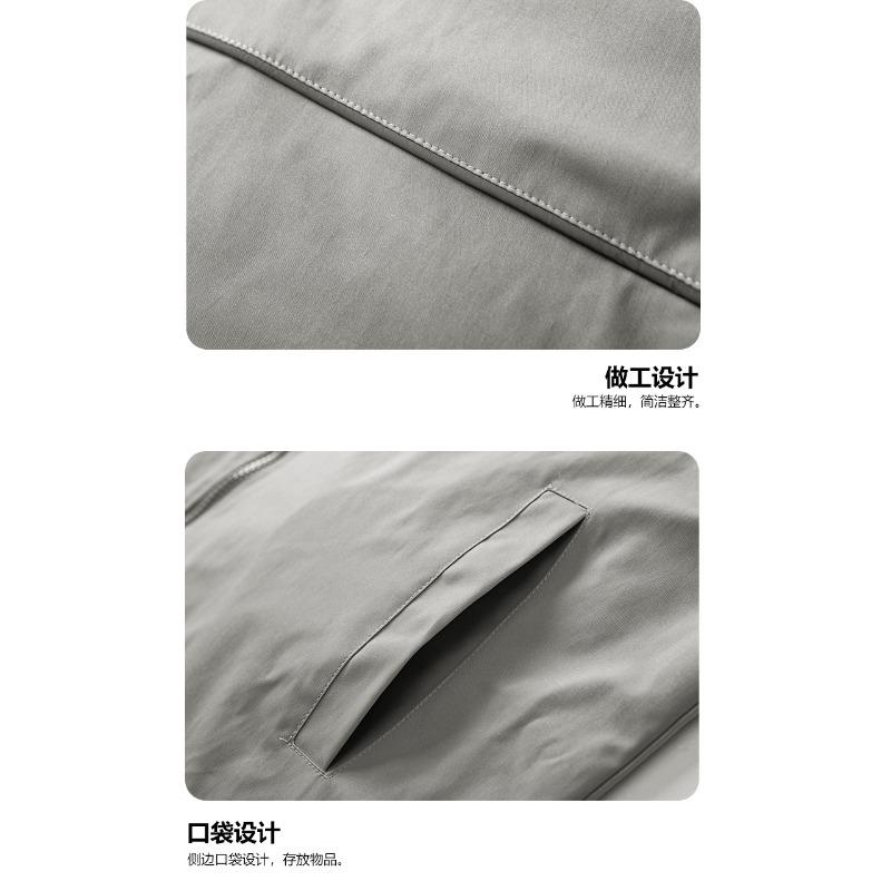 Zipper High Collar Solid Color Autumn and Winter American Retro Jacket Loose Casual Jacket Top