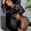 White Sex Dress Erotic Costumes Sexy Mesh Babydoll Hollow Out Body Bodysuits Sexi Lenceria Mujer Sleepwear Hot Erotic Lingerie