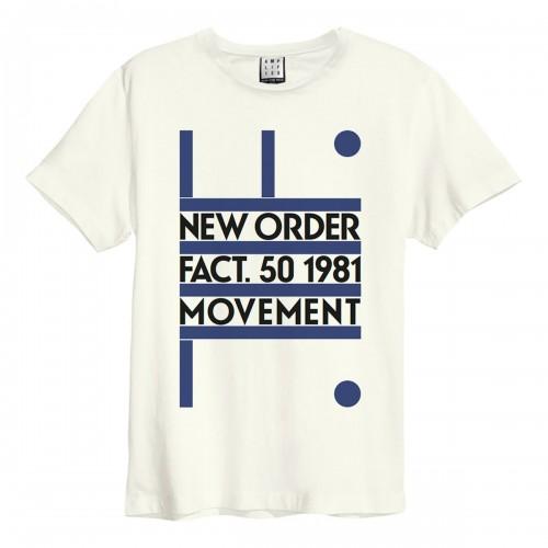 Amplified Unisex Adult Movement New Order T-Shirt