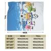 Loopy Pettys Crongs Eddys Pobys Cartoon Fuzzy blanket Pororos Throw blanket for  Sofa Bedding Lounge 200x150cm Bedspreads