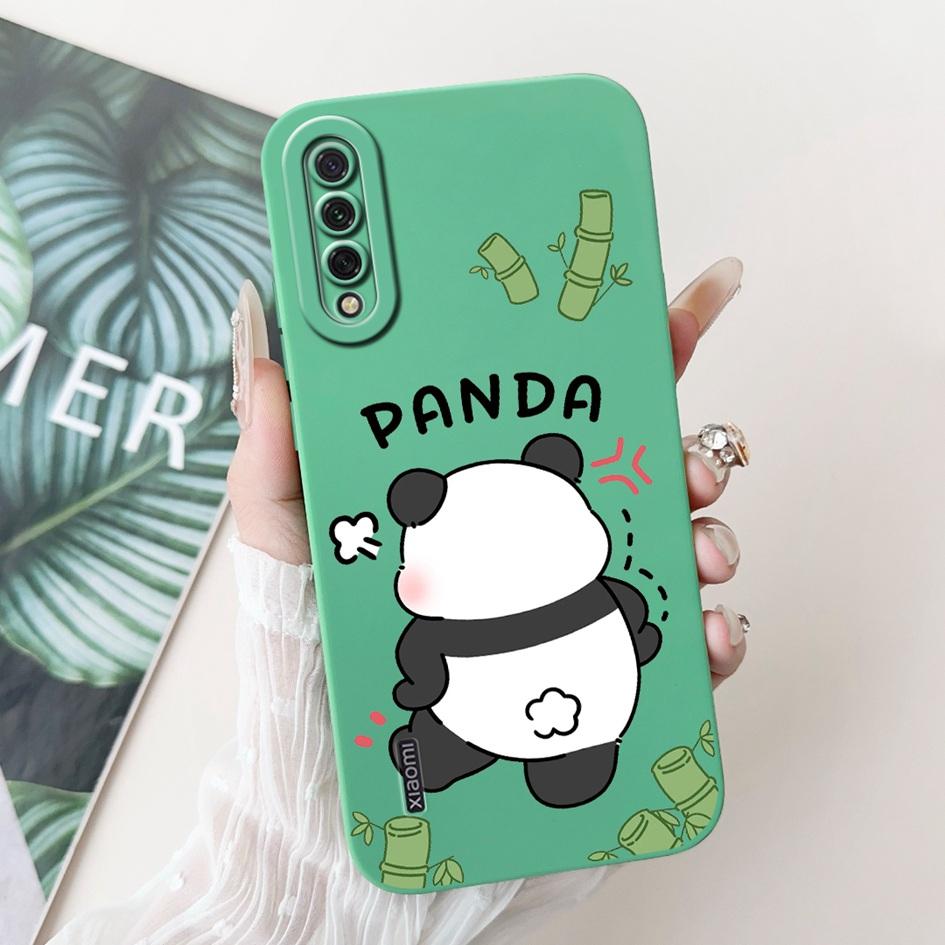 For Xiaomi Mi A3 Case MiA3 Shockproof Cover Cute Cartoon Panda Rabbit Soft Silicone Matte TPU Phone Case For Xiaomi Mi CC9e Capa