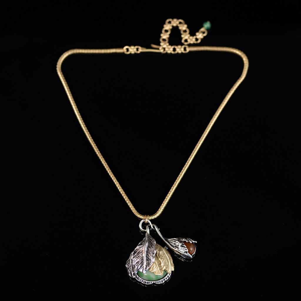 Medieval Vintage High Fashion Personality Temperament Exaggerated Retro Gold Necklace Women'S 25 Autumn New Necklace