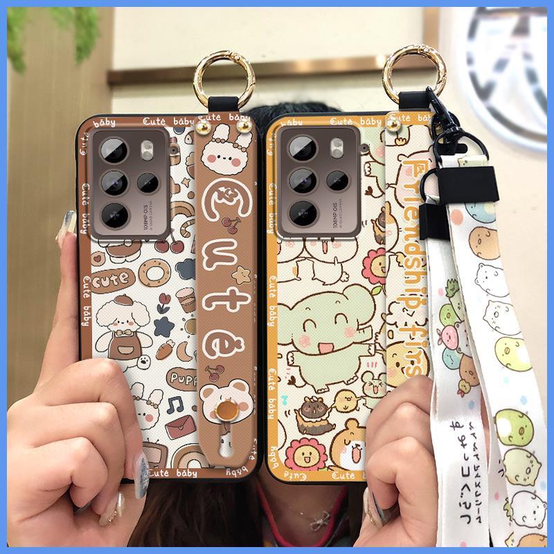 Waterproof Silicone Phone Case For HTC U23 Pro/U23 Anti-dust Wristband Phone Holder Shockproof Dirt-resistant Kickstand