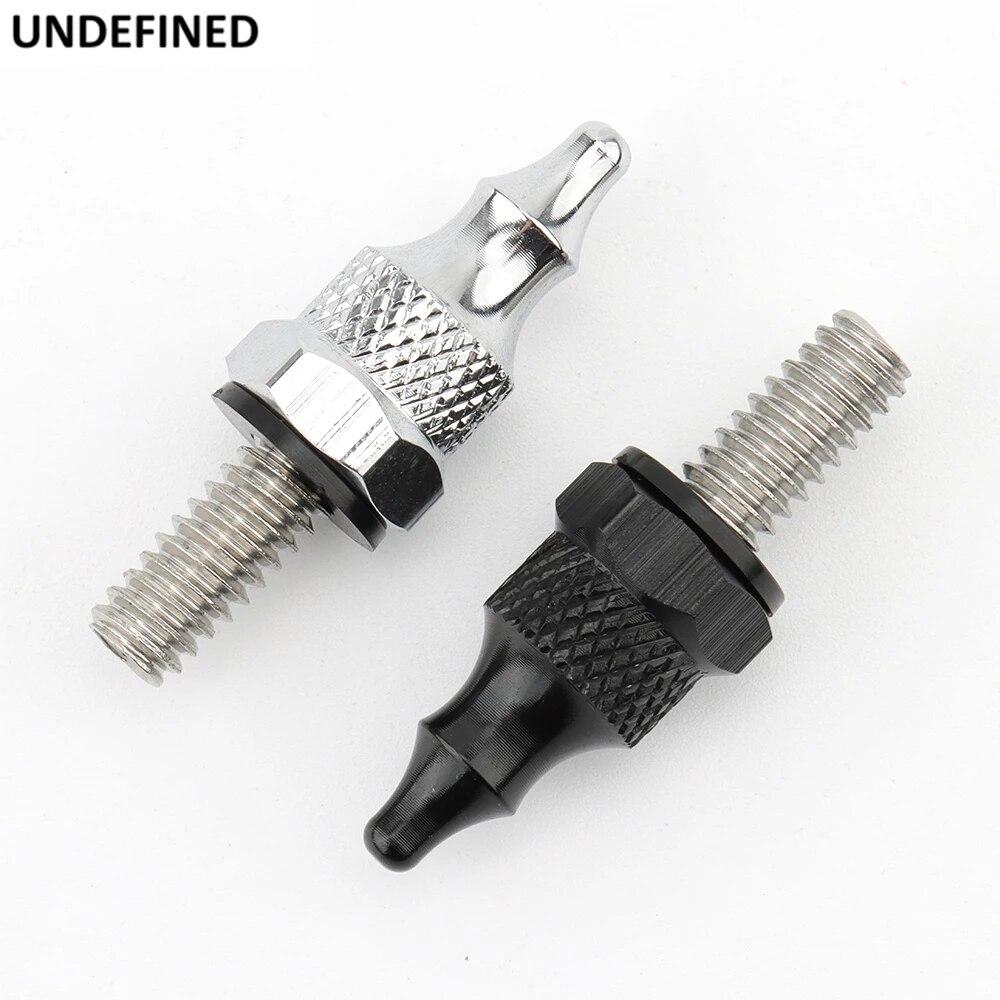 Motorcycle Seat Bolts 1/4-20 Thread Spike Screws for Harley Touring Road king Street Glide Sportster 883 Dyna Street Bob Softail
