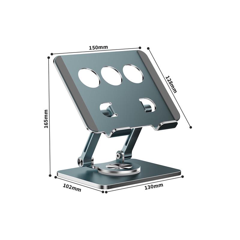 OLOEY Multifunctional Foldable 360-Degree Rotating Tablet Stand