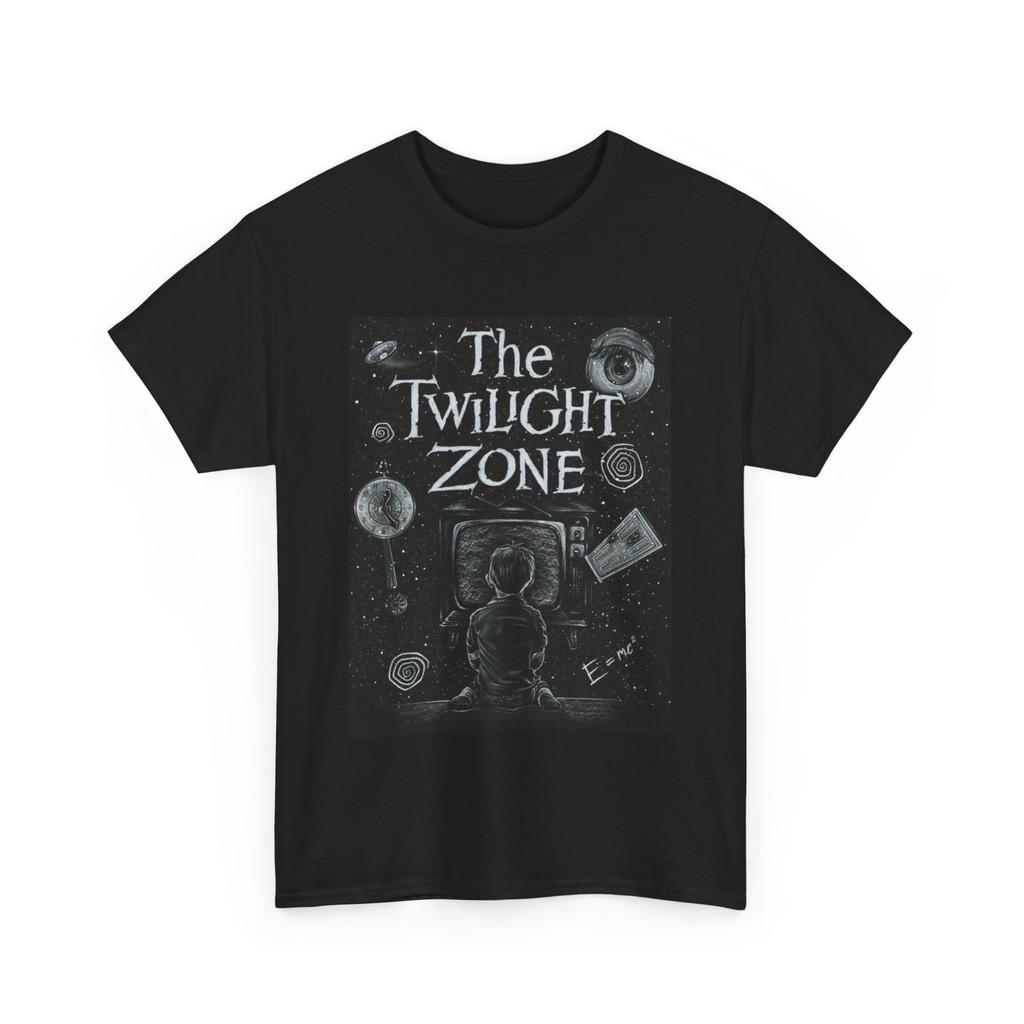 T-shirt Zona Crepuscolare Camicia Retro Vintage Regalo per Fan Horror Abbigliamento Sci-Fi