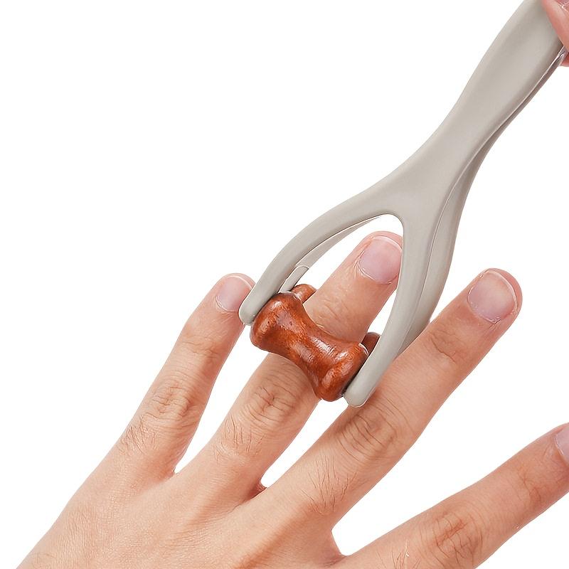 Finger Massager, Hand Massager for and Carpal Tunnel. Dual-sided Hardwood Massage Roller Tool for Circulation, Trigger Finger, Hand,, Stress.
