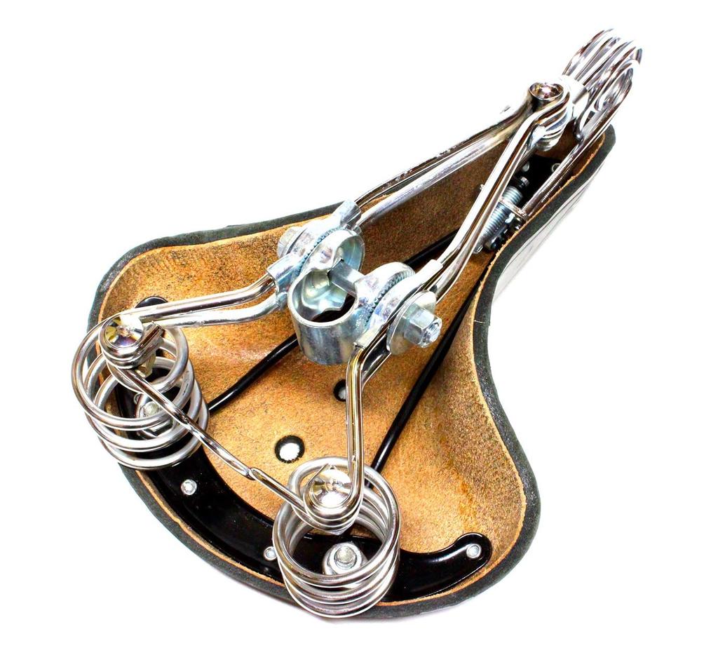 Saddle Showa Retro Practical Bicycle Vintage Reproduction Saddle Dust Cover Included (Black)