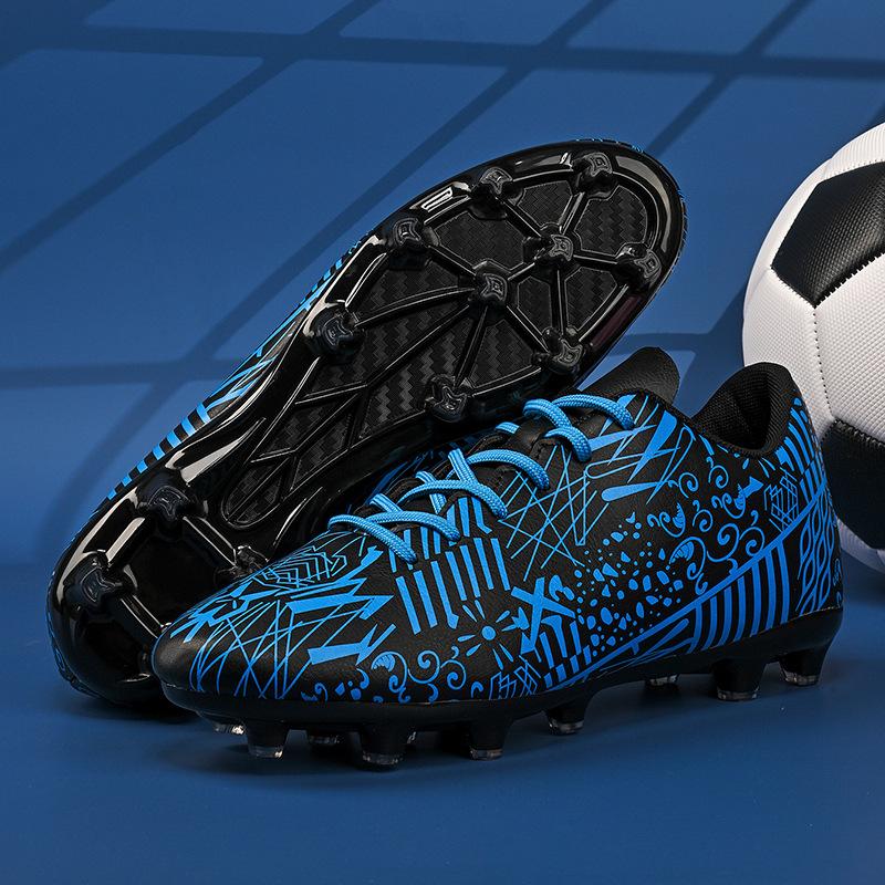 Jinjiang C Romesi Football Shoes Boys and Girls TF Broken Nails Long and Short Nails Adult Game Training Spikes