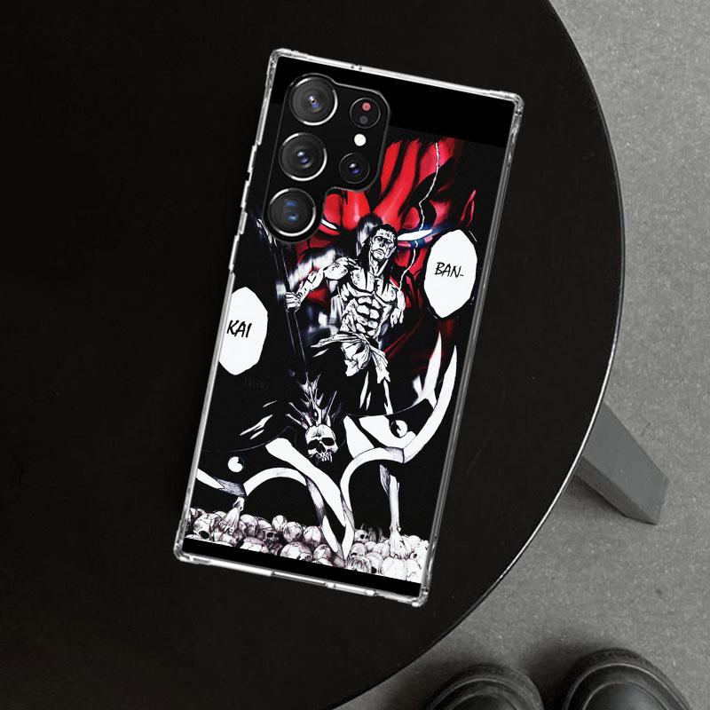 Zaraki Kenpachi Bleach Phone Case Cover for Samsung Galaxy S26 S25 Edge S24 S23 Ultra S22 Plus S21 FE S20 + Art Customized Funda