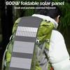 Faltbares Solarladegerät 15W 5V Doppelte USB-Ausgänge Wasserdicht PET-Material Für Wandern Radfahren Reisen Stromversorgung
