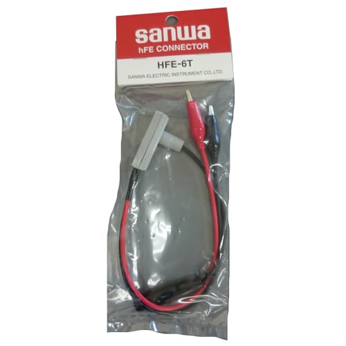Sanwa Electric Meter hFE Connector HFE-6T