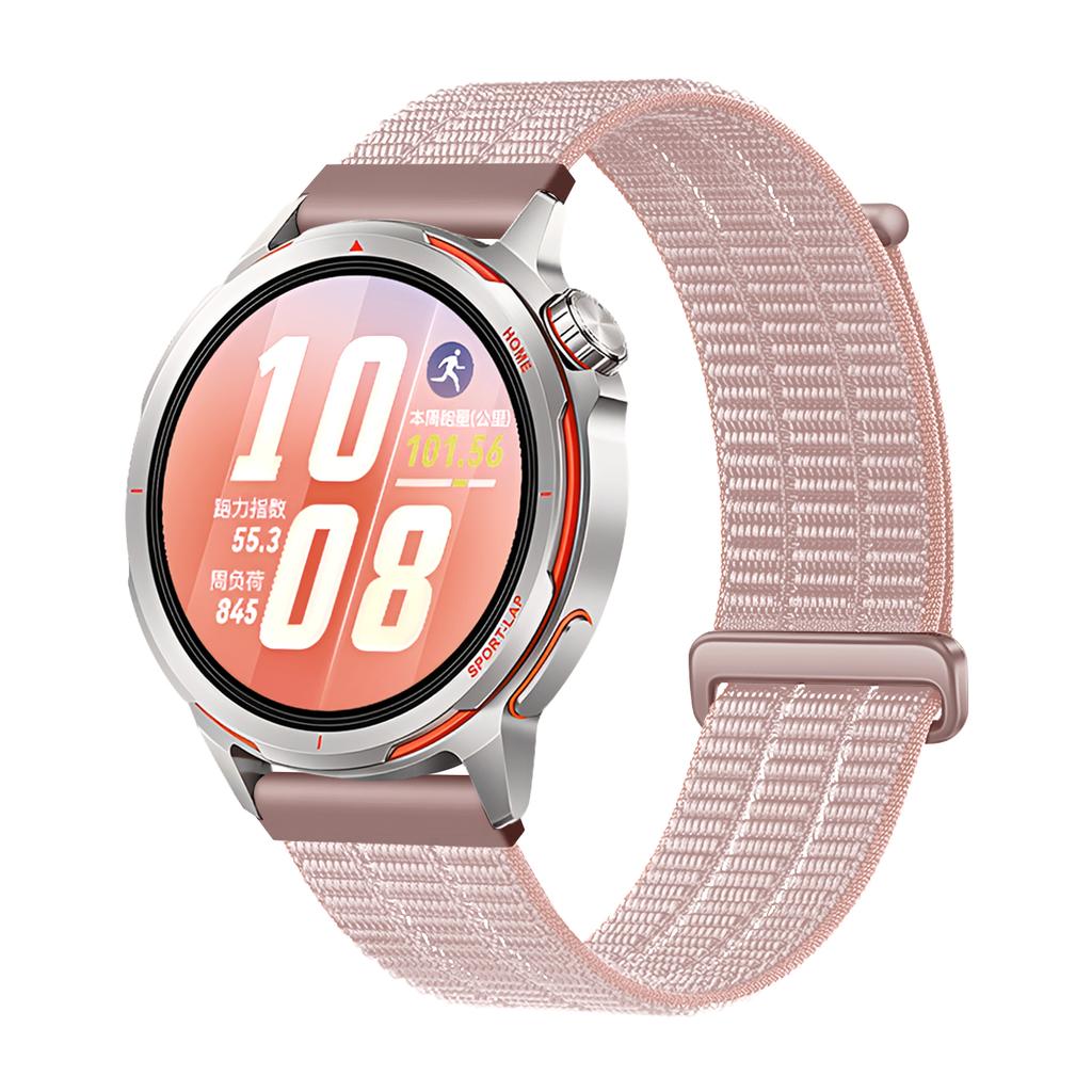 18mm 20mm 22mm Nylon Strap for Samsung Galaxy Watch 7 6 5 4 Classic 5Pro Active Silicone Band for Huawei Watch 5 GT5 Pro 46mm