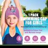 Silicone Durable Swimming Caps PU Coated Pool Bathing Hats Kids Swimming Cap  Boys