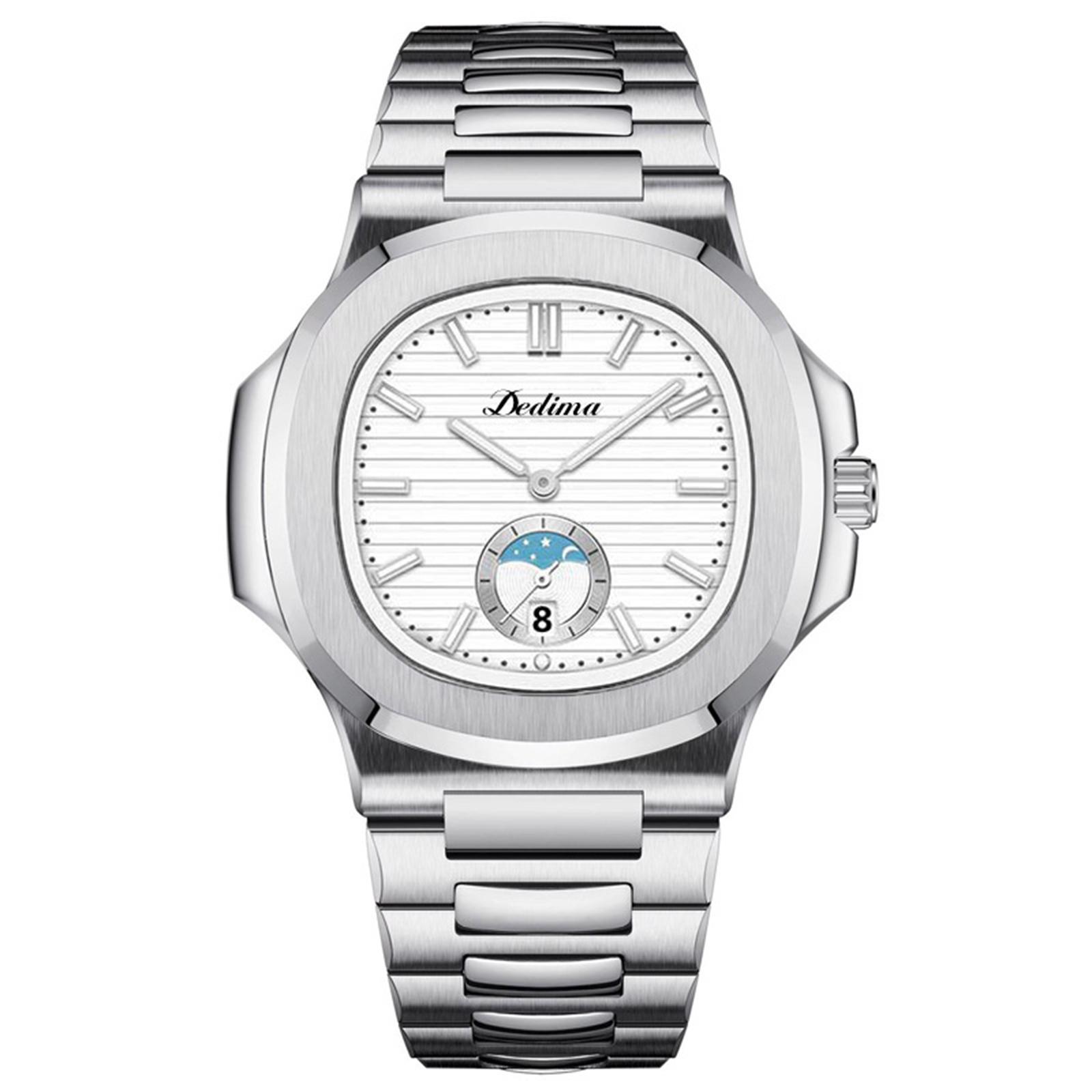 

Men s Waterproof Luminous Running Alarm Clock Watch One Size