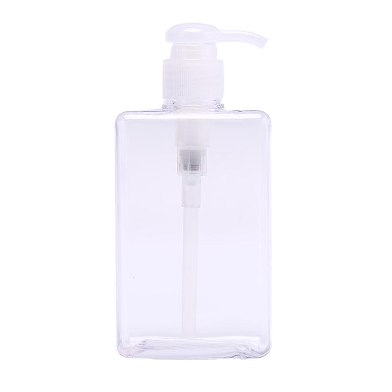 Dispenser Sapone Portatile da 280 ml Flacone Pompa per Bagnoschiuma Shampoo Liquido Sapone per le Mani
