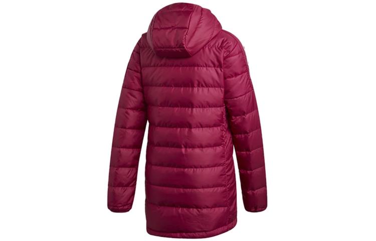 adidas Down Jackets Women's Red Hooded Moderate Other GH4592