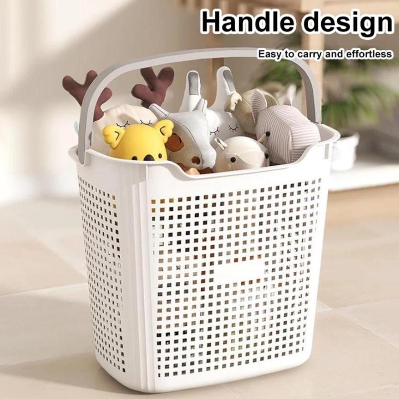 Multi-Size Laundry Basket With Handle Large Capacity Dirty Clothes Basket Laundry Hamper