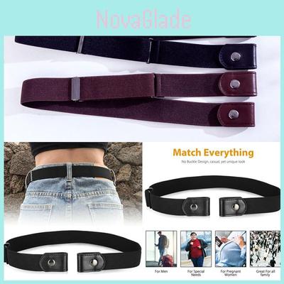 Comfortable Adjustable Buckle-free Invisible Belt For Jeans With No Bulge Design