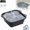 Silicone Ice Bath Barrel Portable Ice Shower Barrel New Ice Bath Tub Bucket  Home