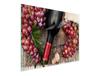 GLAS-SCHNEIDEBRETT 52x30 WEIN