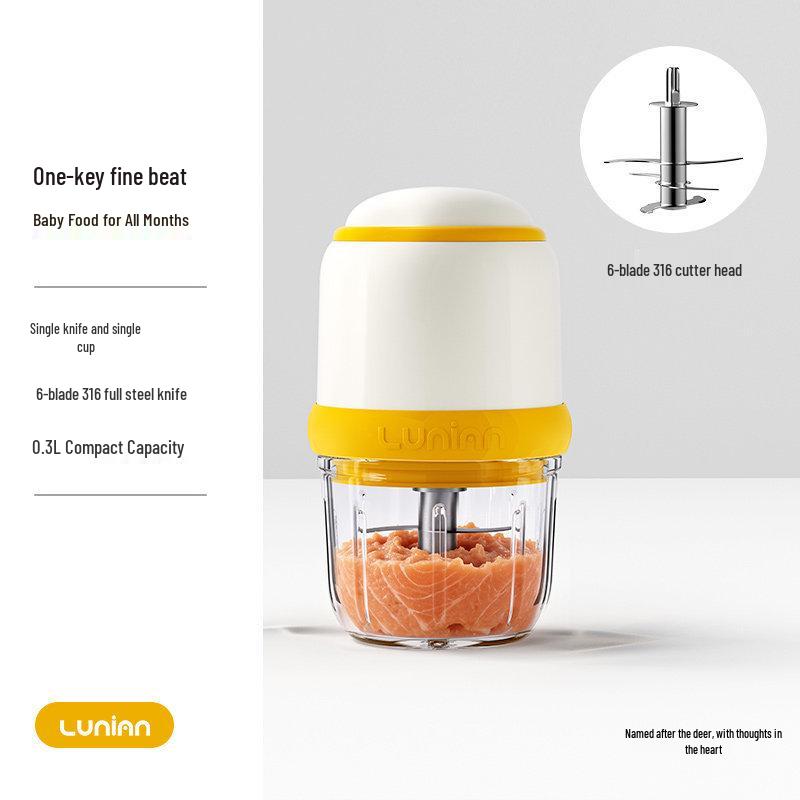 

Lu Nian Electric Baby Food Maker: Stainless Steel Fine Grinder for All Ages LN-LL300-6