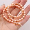1String, Handmade Natural Freshwater Pearls, Rice-shaped Pearl Beads, 5–6 Mm, for DIY Necklace Bracelet, Jewelry Making, Birthday Party Crafts, 36cm