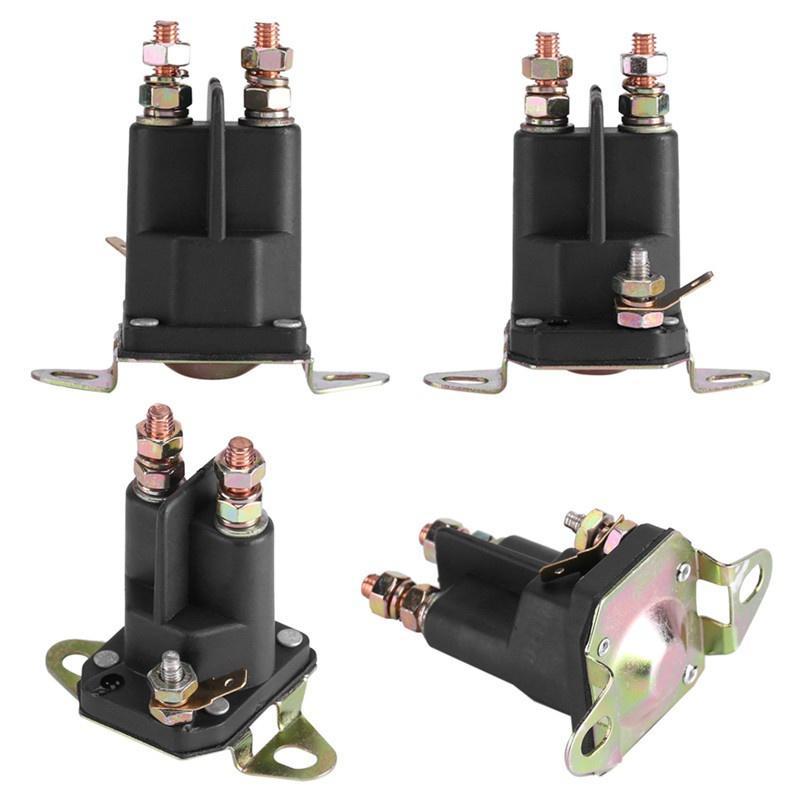 Starter Solenoid 4 Pole 12V For MTD 109946 146154 1753539 AM138497 Universal