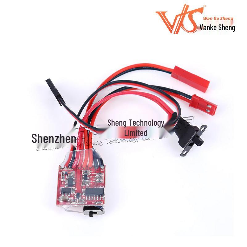 Switchable Brake/No-Brake 10A/20A/30A Bidirectional Brushed ESC for RC Cars & Boats