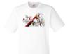 Zlatan Ibrahimovic Fußball Weißes T-Shirt -037-W-