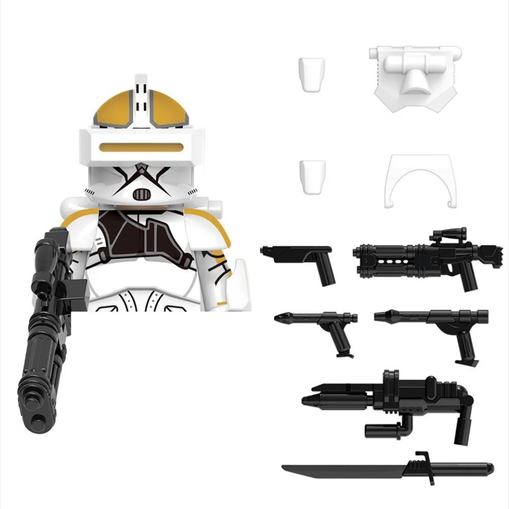 X0300 MOC Military Building Blocks Bricks Anime Mini Action Soldier Figures Diy Assembly Toys Kids Birthday Gifts WM2207 WM6147