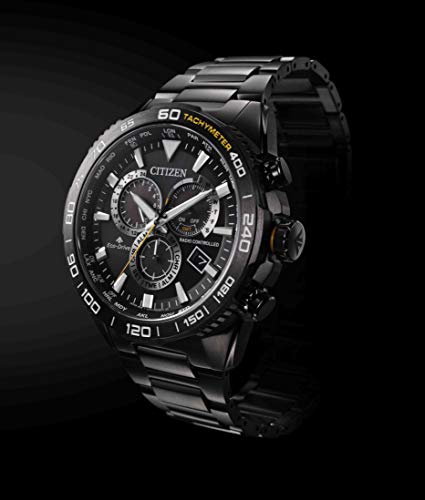 Citizen Promaster Eco-Drive Radio-Controlled Watch CB5037-84E LAND Series Men's Water-Resistant Gray Radio Wave Solar