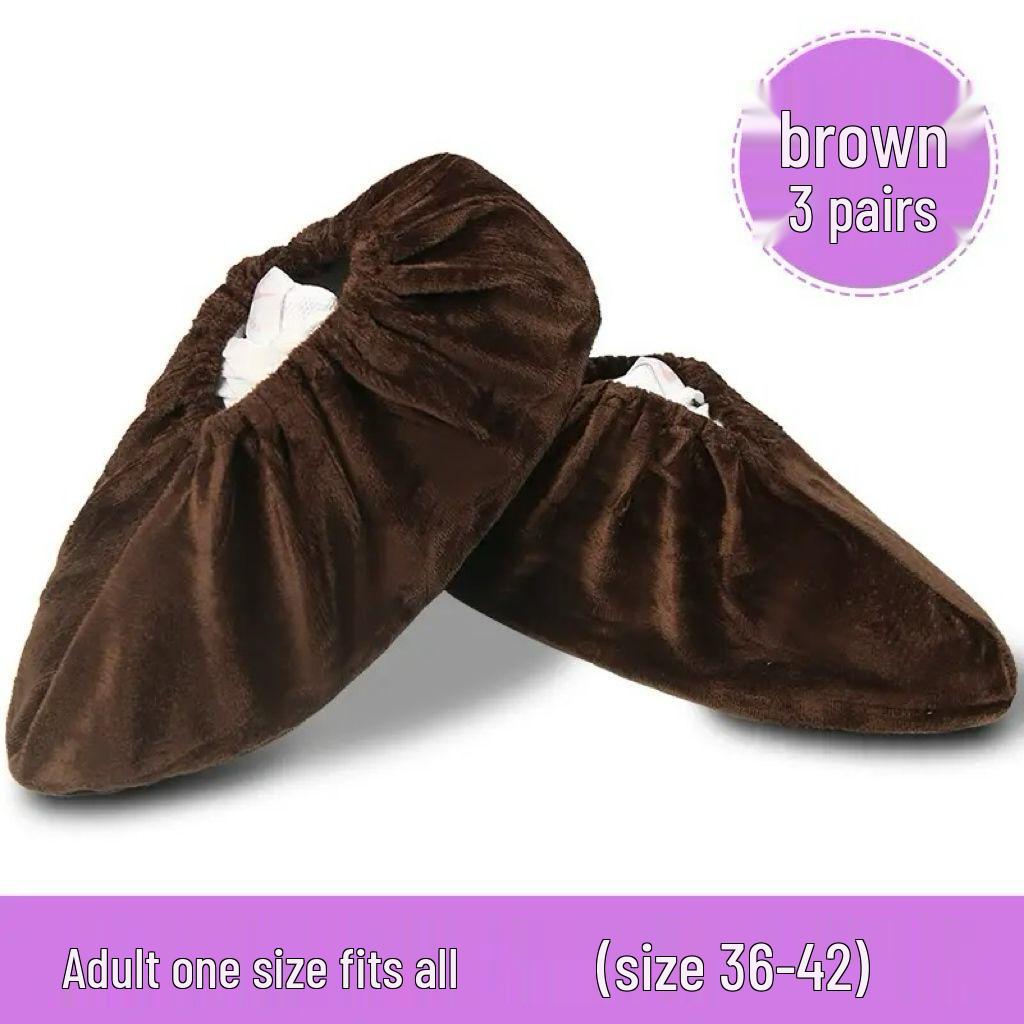 

Бархатные нескользящие износостойкие бахилы: Плотная, стирающаяся, многоразовая ткань для взрослых и детей