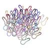 1000 Pieces Metal Gourd Safety Pins Calabash Bulb Hooks for Knitting Locking