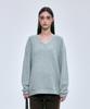 FOVERE Terry V-Neck Sweatshirt 3 Colors
