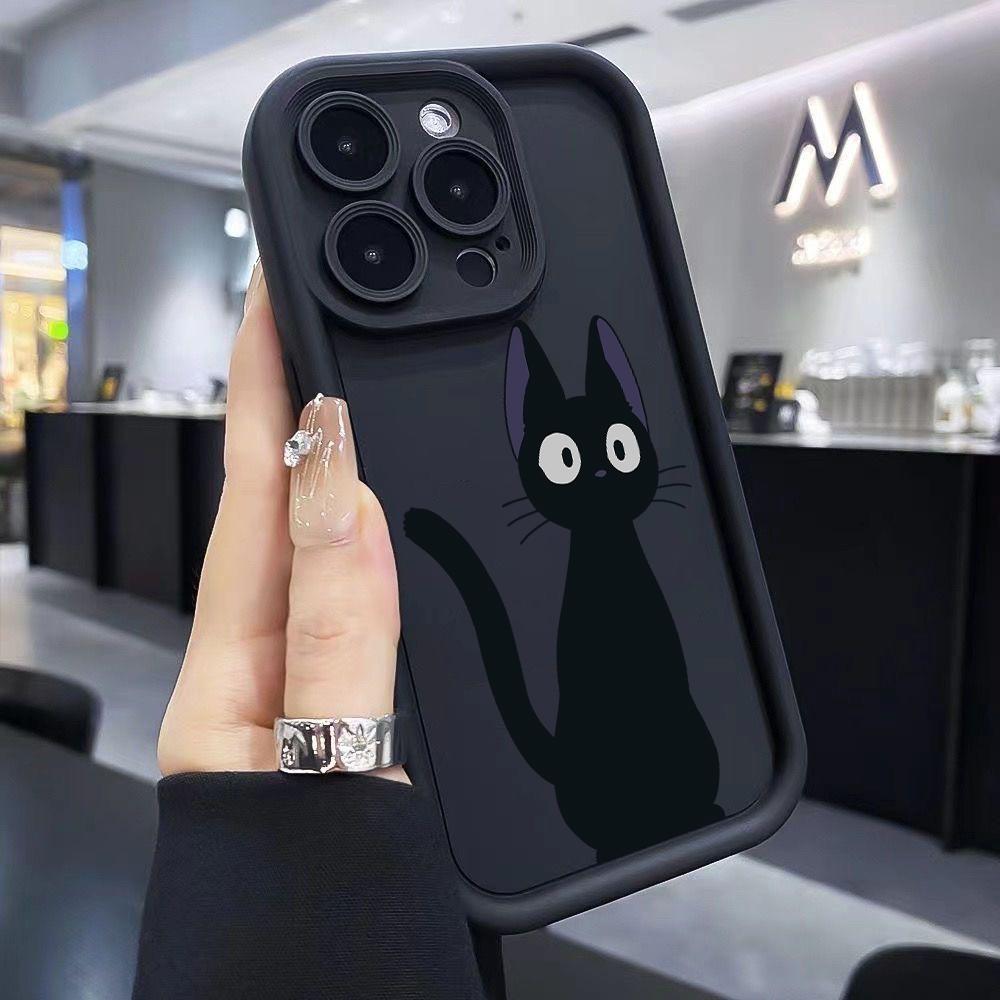 Anime Kikis Cat Phone Case for Xiaomi Redmi Note 14 13 12 12S 11 11S 10 9 Pro Plus A5 A3 14C 13C 12C 10C 9C 4G 5G Soft Cover