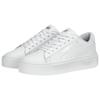 PUMA Platform V3 Women Low Skate Shoes White Silver 390758-01