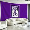 Defensor Sporting Wall Tapestry Aesthetic Wall Hanging Printed Fabric Blanket Decorative Tapestries for Bedroom Living Room Home Decor