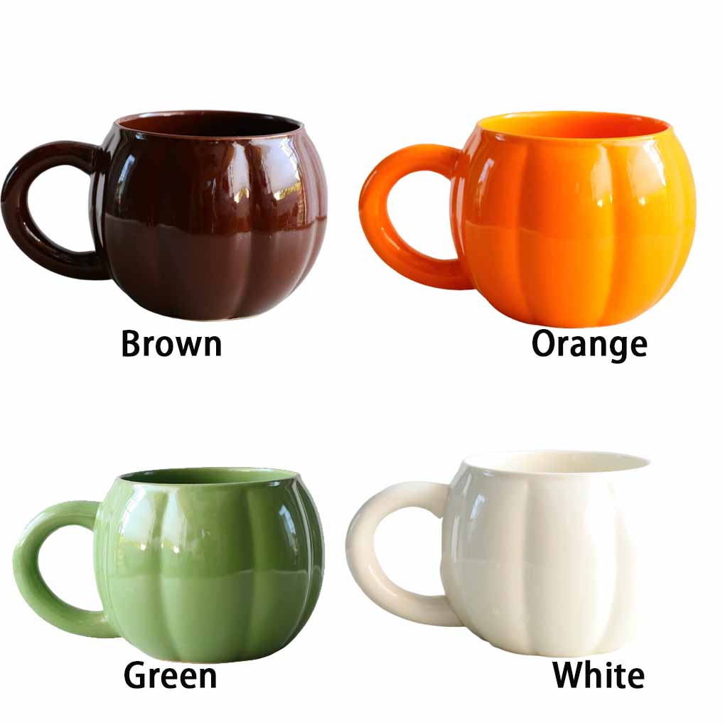 Pumpkin Mug, Pumpkin Pumpkin Coffee Large Capacity, Smooth Surface, Clean, Suitable Gifts, Christmas Gifts, Gifts