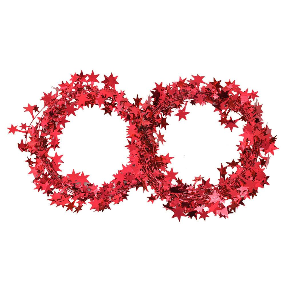 7.5m Small Star Garland Christmas Tree Wedding Party Decoration Clothing Accessories (Gold)