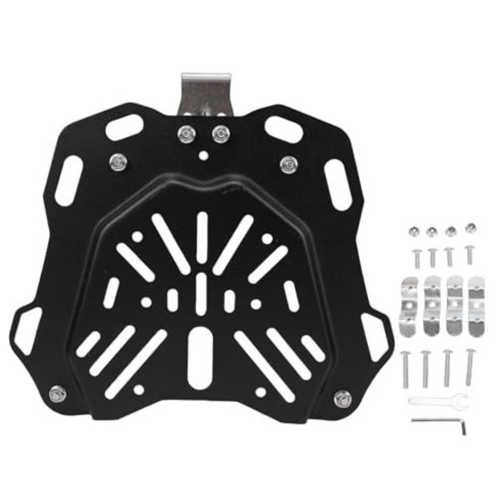 Carbon Steel Motorcycle Tail Box Base Paint Coat Finish Quick Release Base Plate Rear Tail Box Use