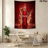 Vintage Cocacola Advertisement Tapestry Wallmounted Background Cloth Soft Background Wall Hanging Cloth Wall Covering Decoration