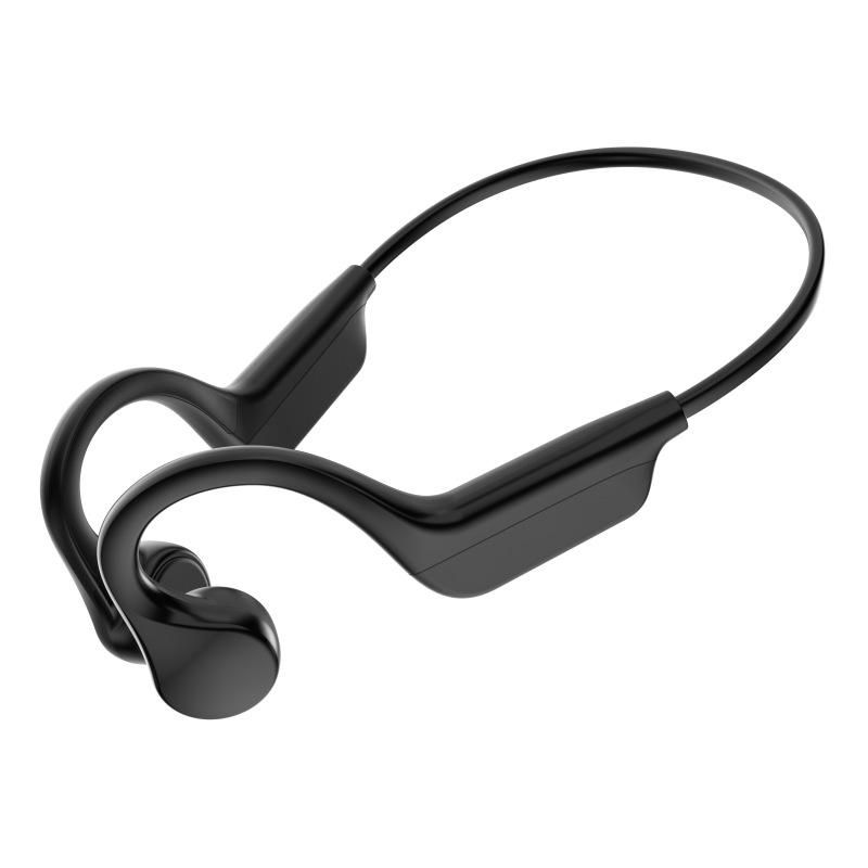 S1 True Bone Conduction Bluetooth Earphones - IPX5 Waterproof, 9h Battery, Ideal for Running & Cycling.